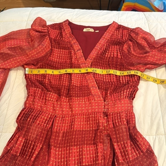 Let me be Anthropology maxi dress like a burnt orange - Picture 7 of 7